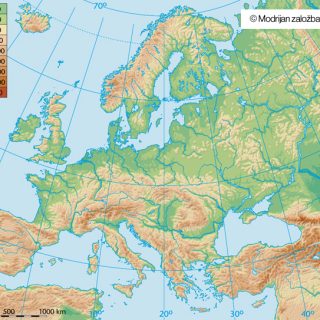 Nema karta Evrope